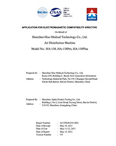 HA-138 CE-EMC Test Report