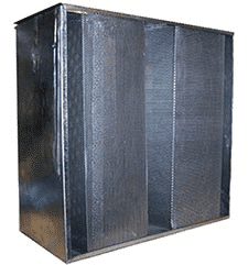 carbon filter unit capturing gases, vocs and chemicals and smoke