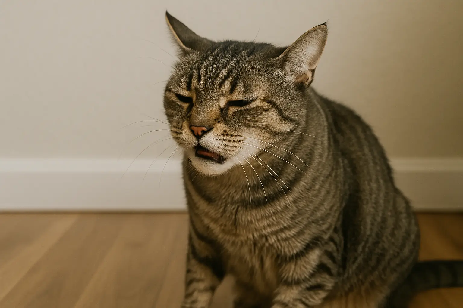 feline asthma cat 2