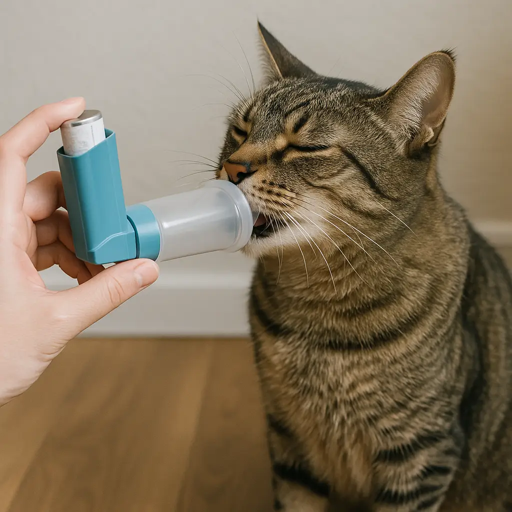 feline asthma cat