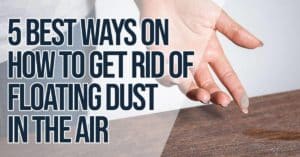 5 Best Ways on How to Get Rid of Floating Dust in the Air