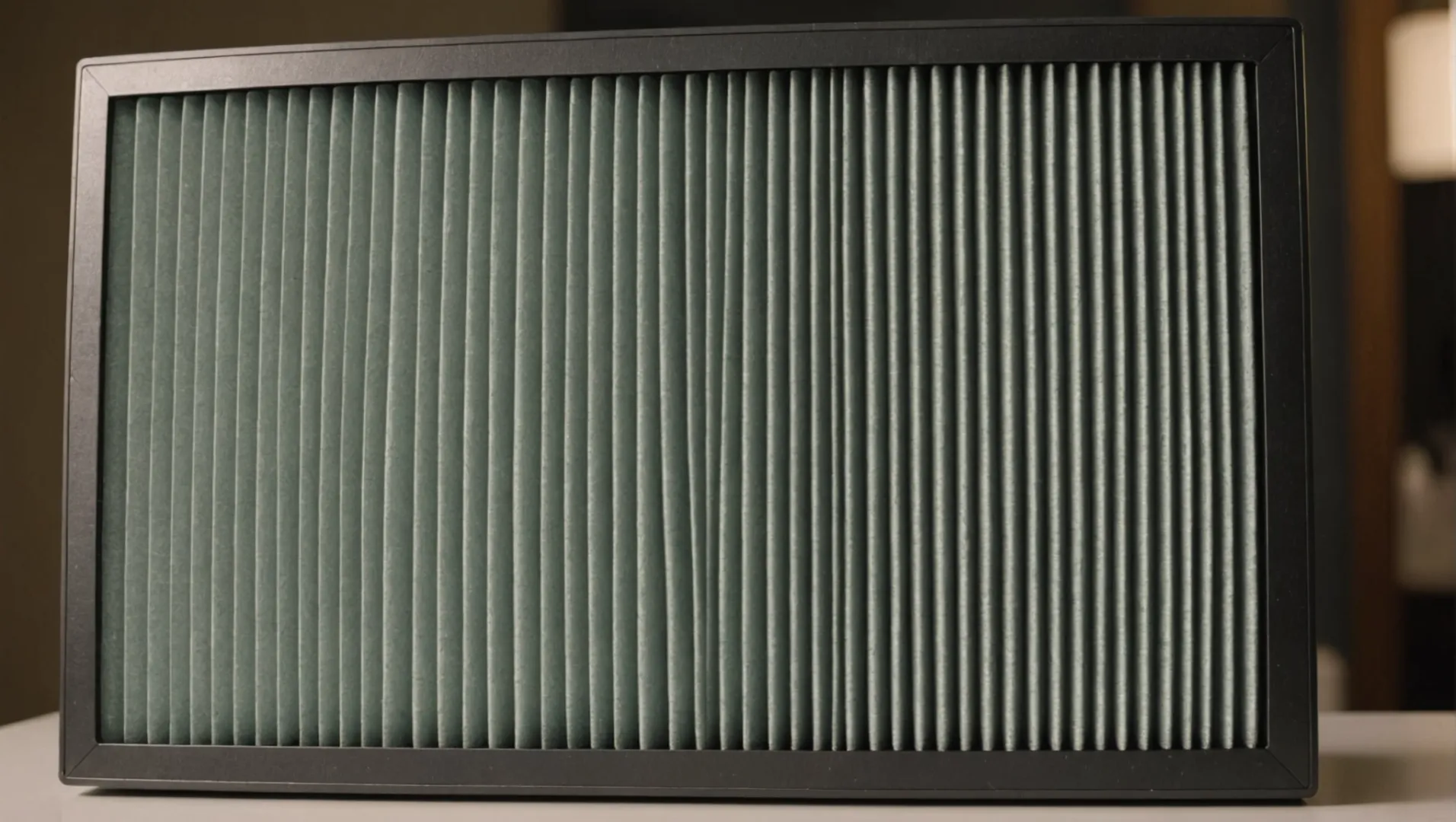 Air filter with MERV rating scale from 1 to 20 displayed