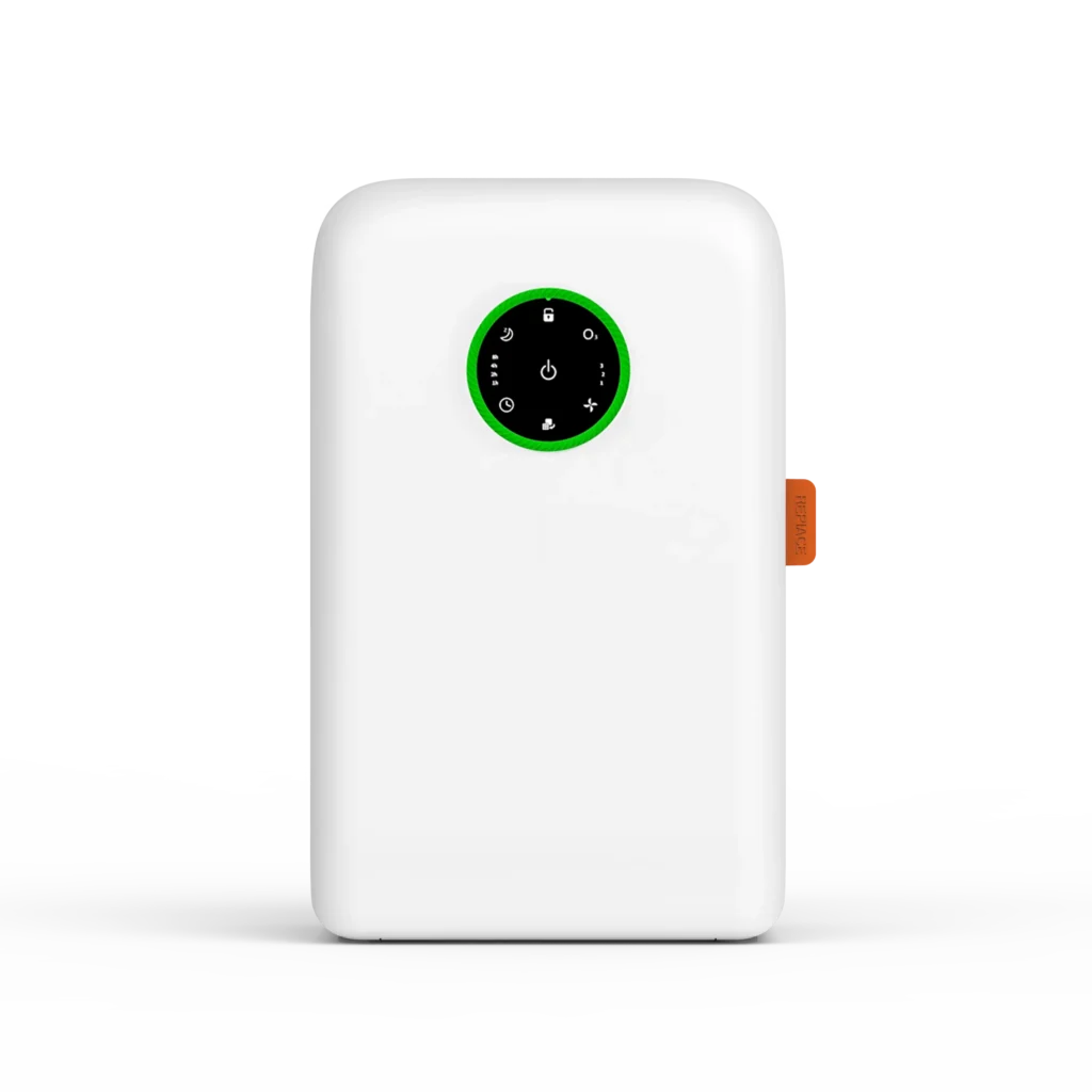 2 in 1 desktop air purifier & humidifier ha m70