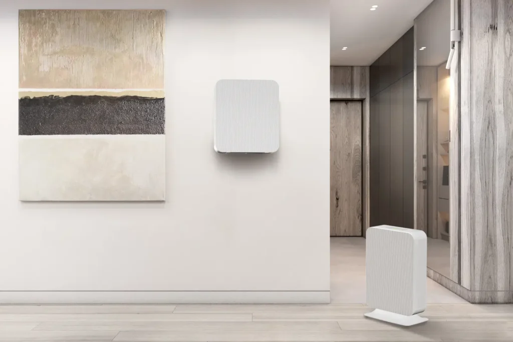 standing & wall mounted air purifier ha180 & ha380 (fabric panel)