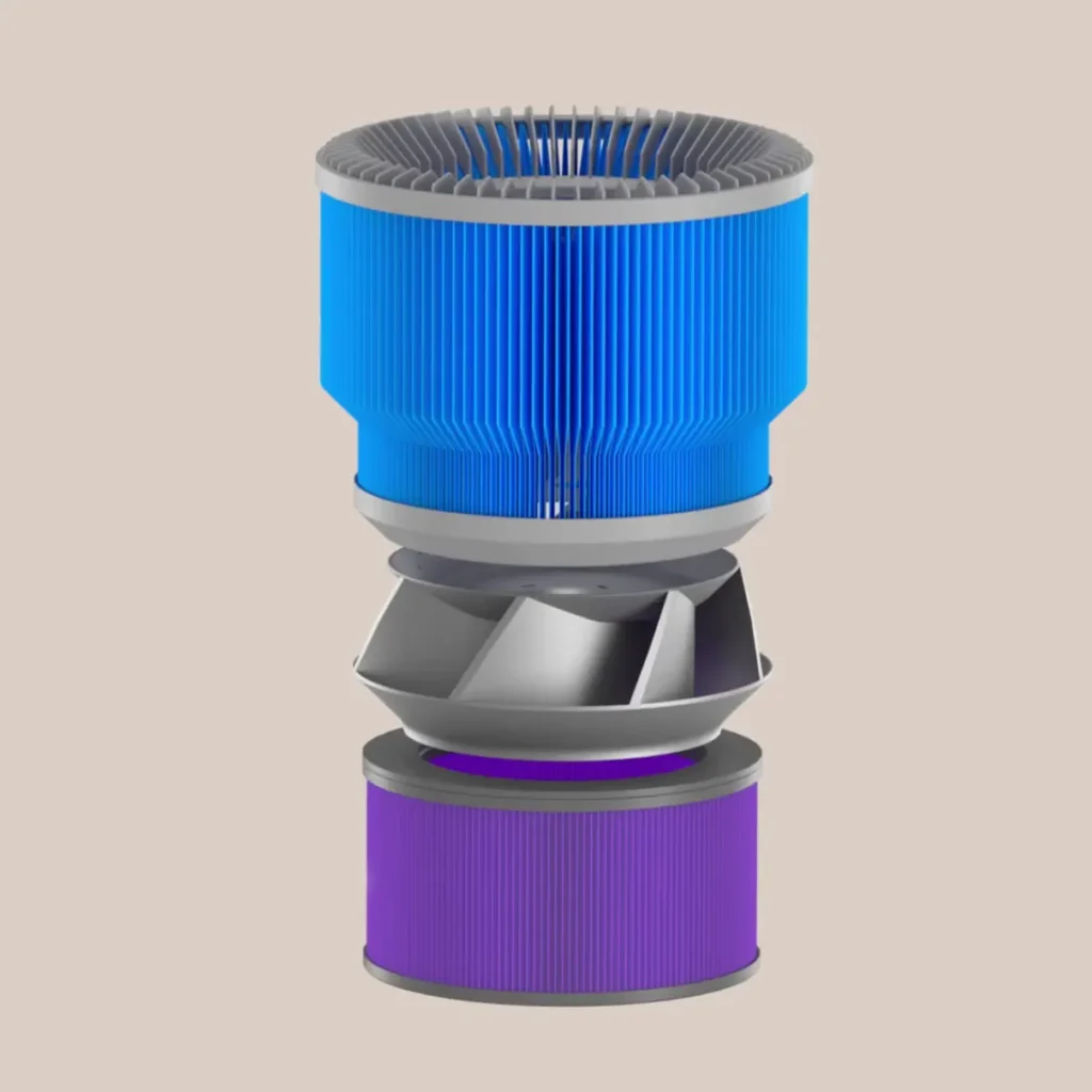 air purifier with humidifier ha m110