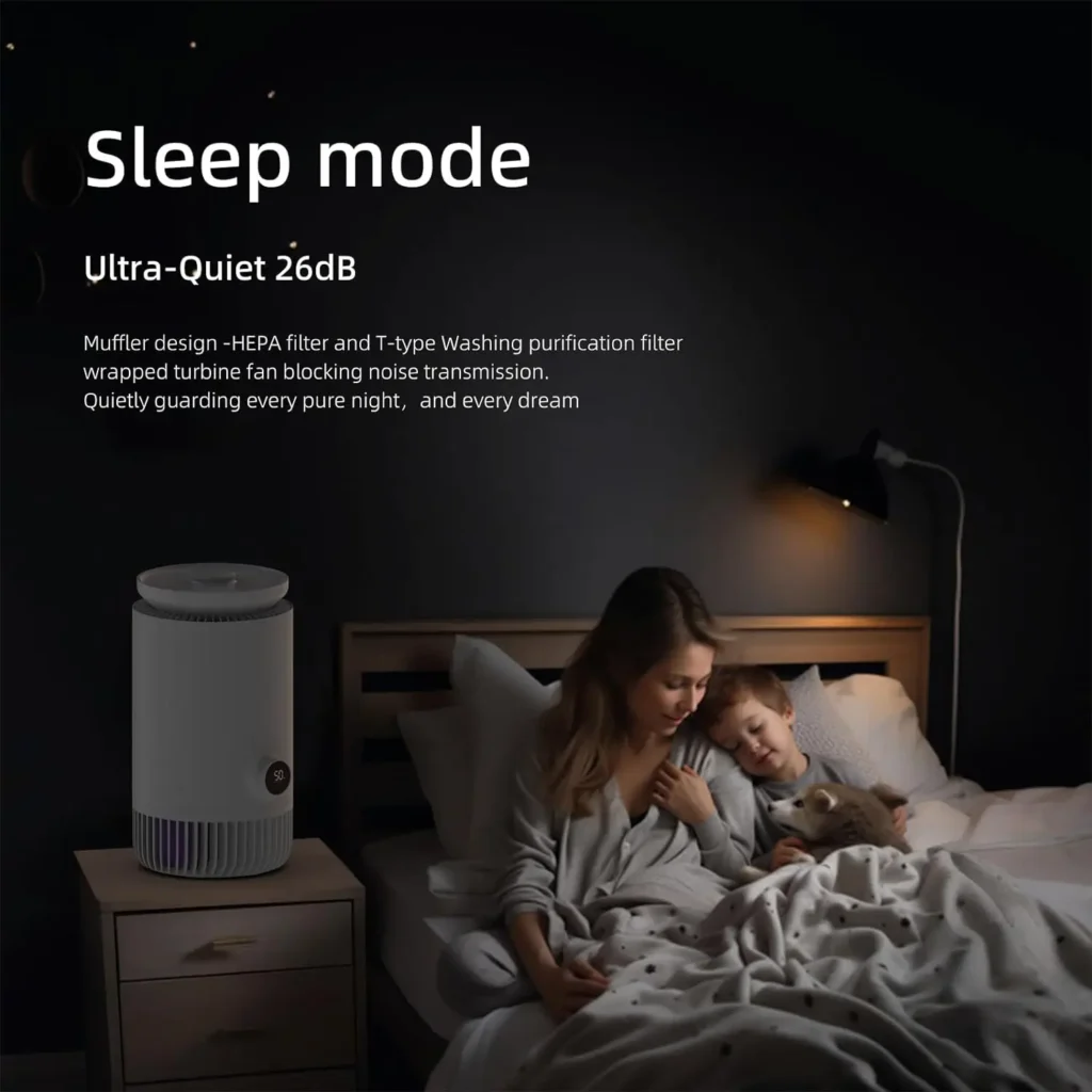 air purifier with humidifier ha m110