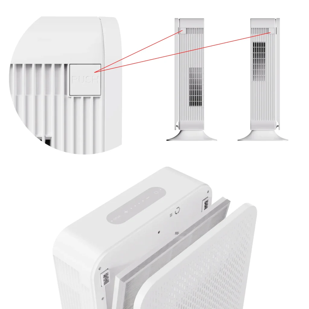ha200 front cover removal method