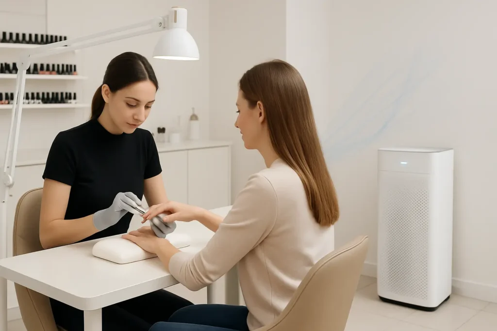 nail salon air purifier