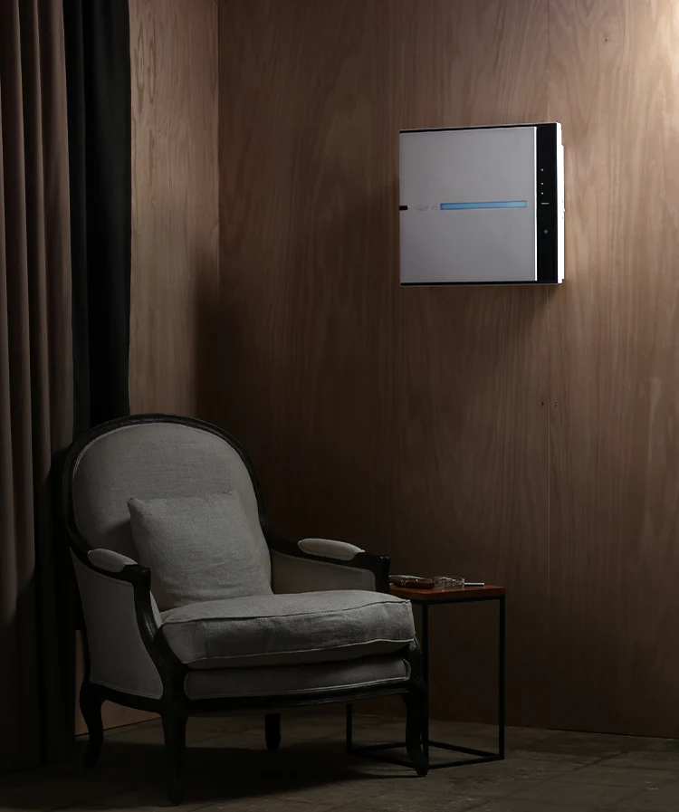 rabbitair wall mounted air purifier