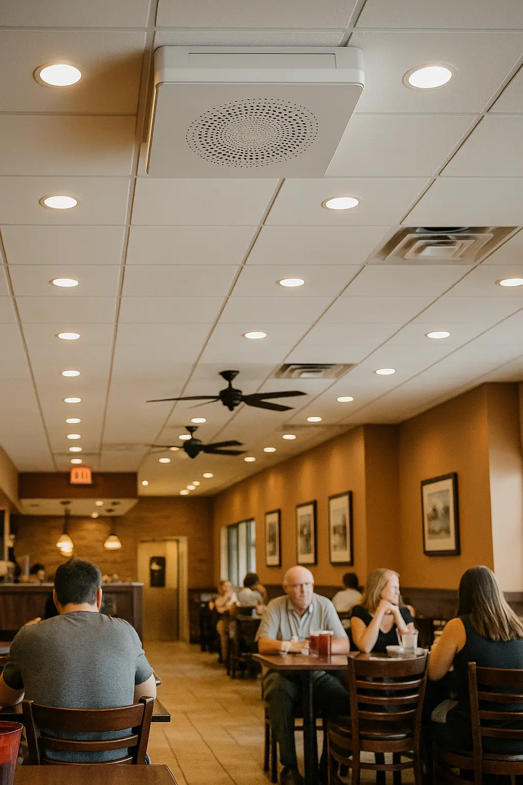 restaurant ceiling air purifier