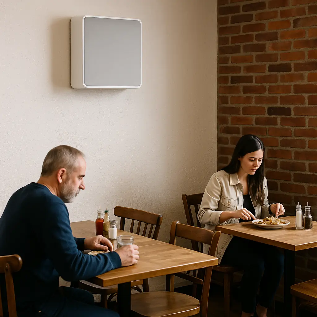 restaurant wall mounted air purifier 2