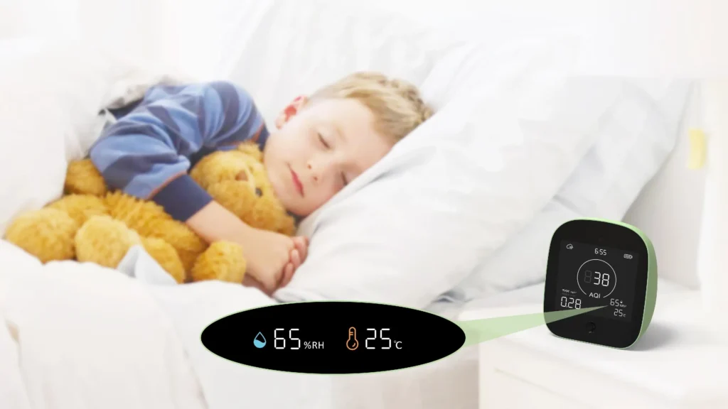 portable air quality monitor hs003
