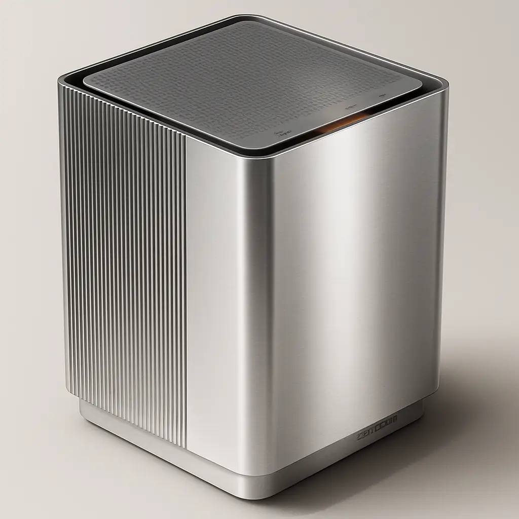 stainless humidifier & air purifier 2