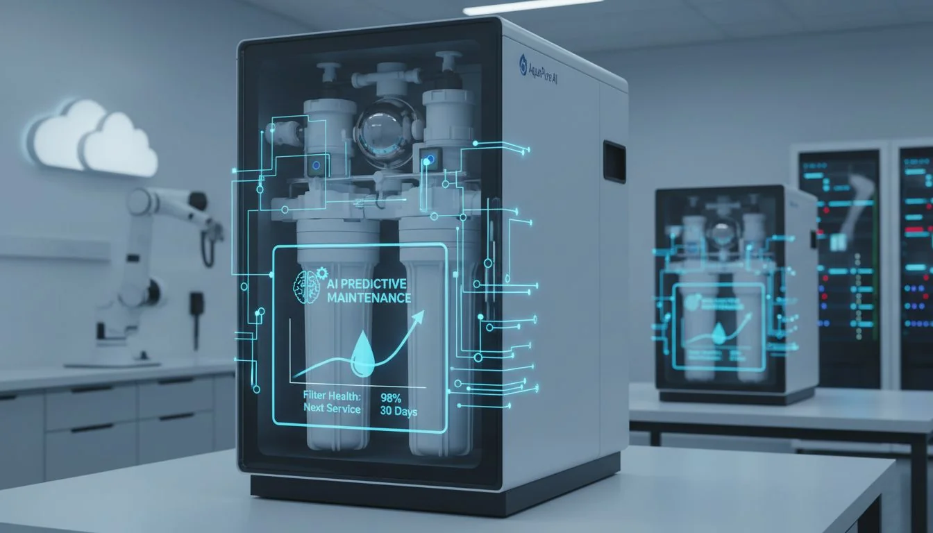 AI predictive maintenance water purifier