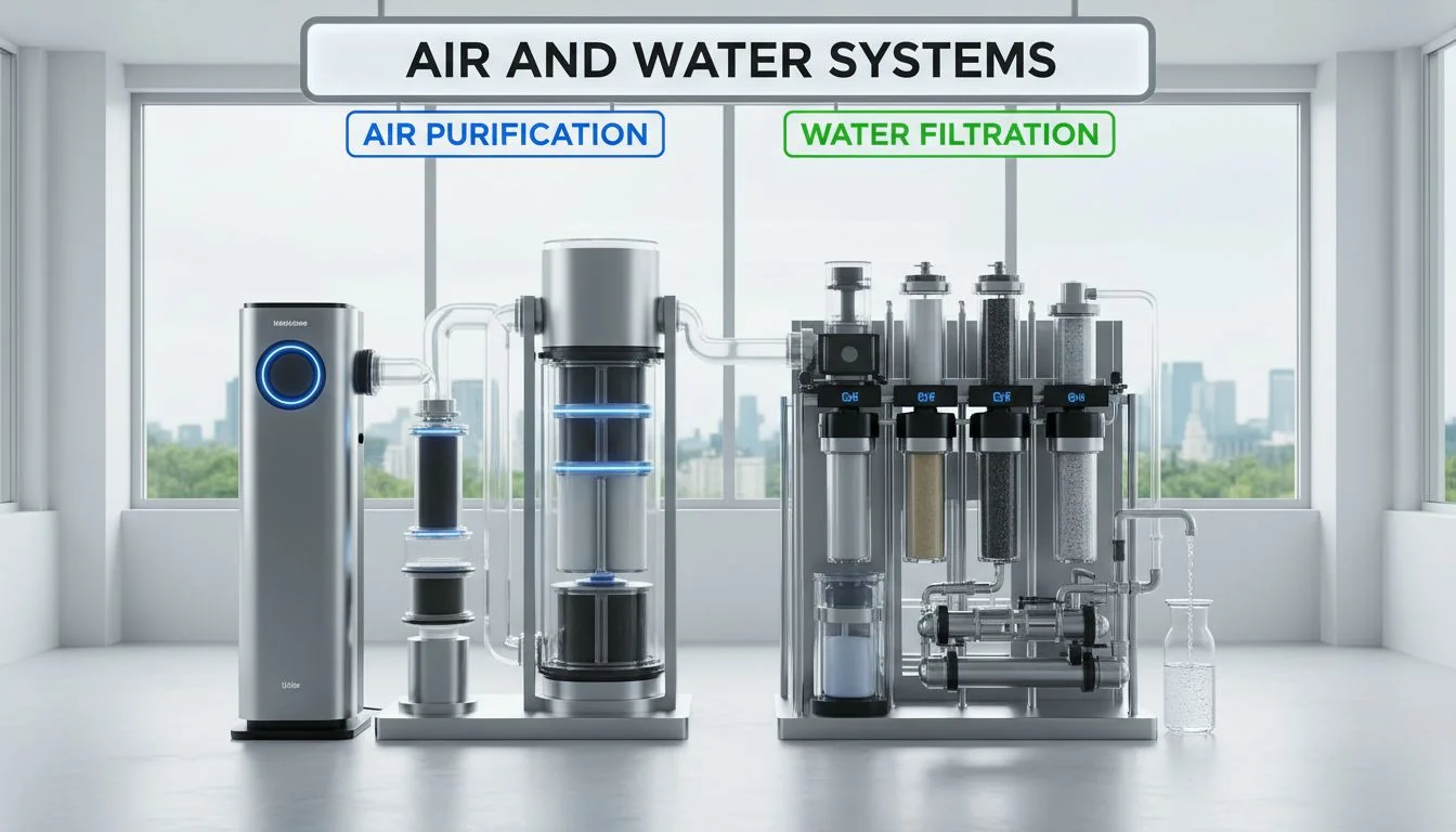 Air and Water Systems air purification and water filtration systems