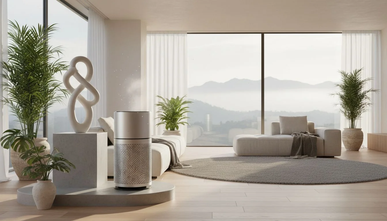 Air purifier aesthetics and space Air purifier aesthetics and space