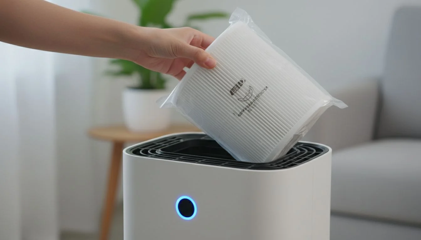 air purifier filter replacement