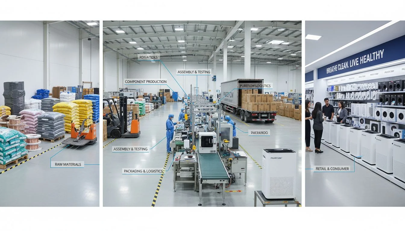 air purifier manufacturing supply chain