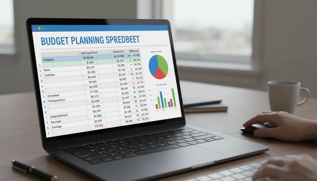 budget planning spreadsheet