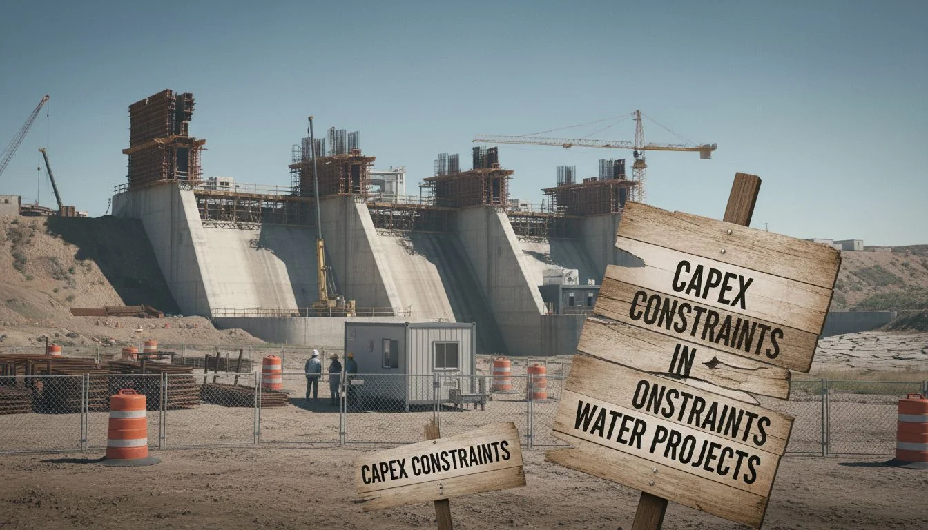 CAPEX constraints CAPEX constraints in water projects