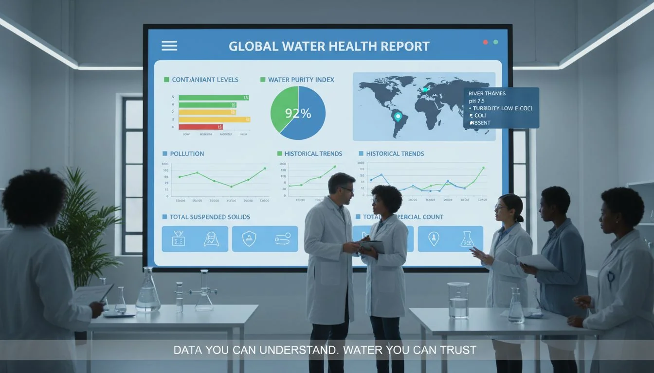 clear communication of water test data clear communication of water test data