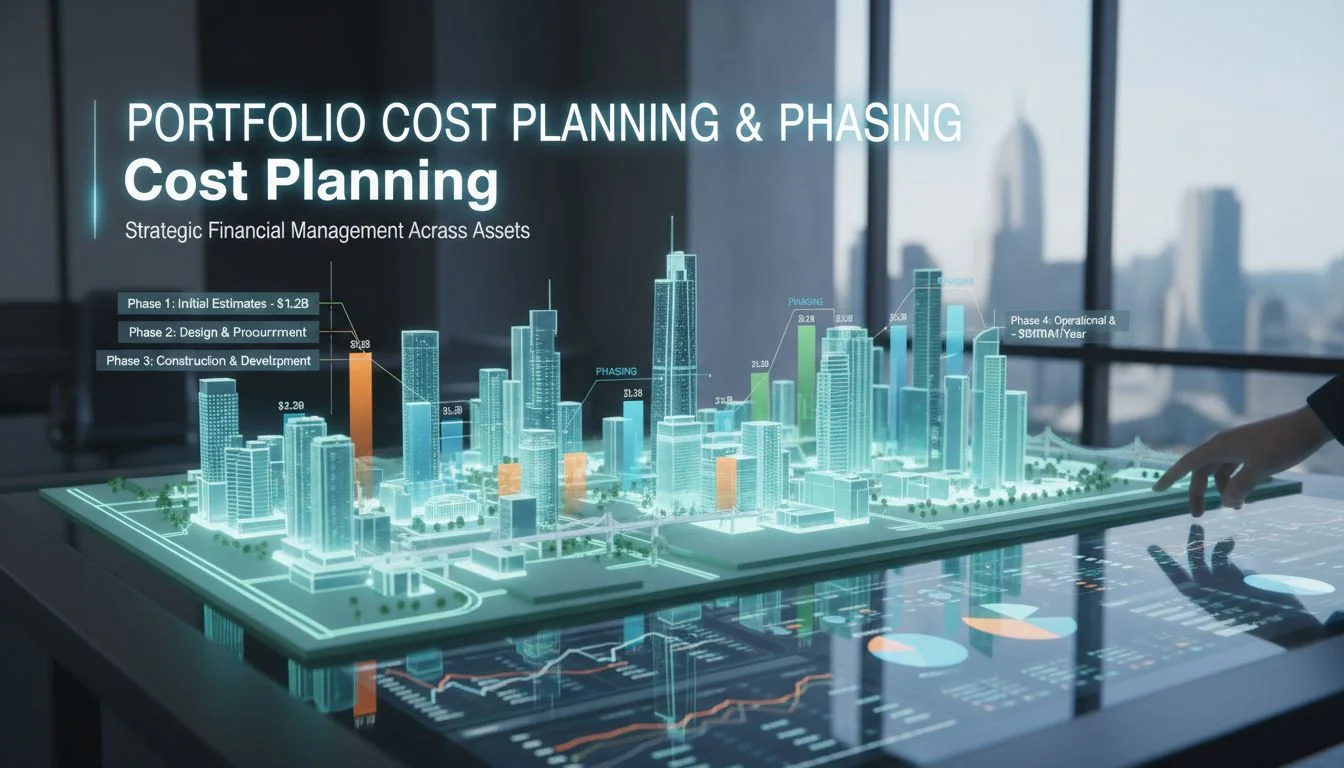 Cost Planning Cost planning and phasing across a portfolio