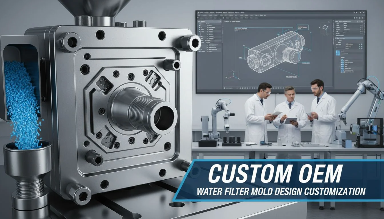 Personalizzazione Custom OEM water filter mold design
