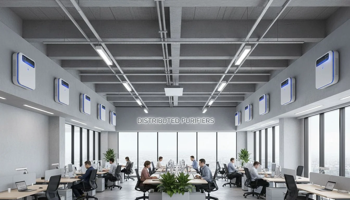 distributed wall mounted purifiers