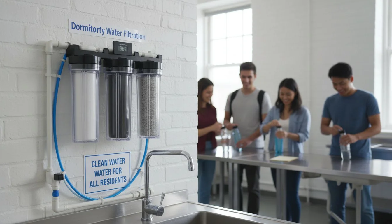 dormitory water filtration system