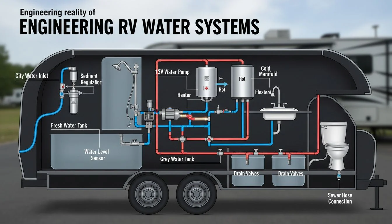 Engineering reality of RV water systems