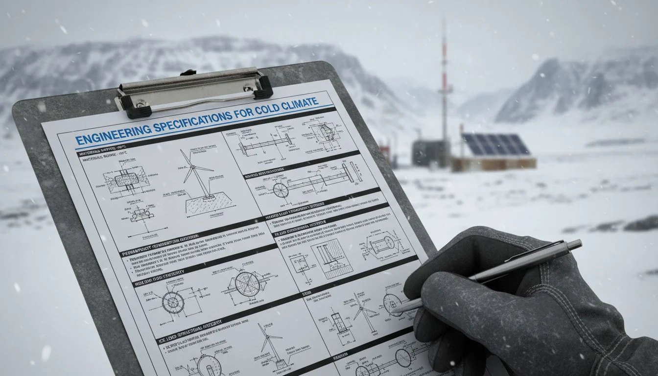 Engineering Specifications for Cold Climate engineering specifications for cold climate