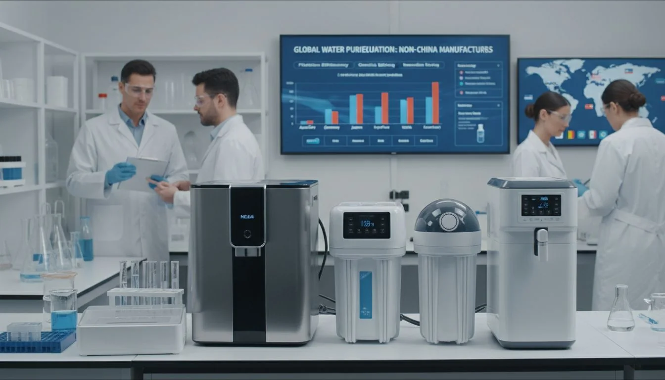 evaluate non-china water purifier manufacturer