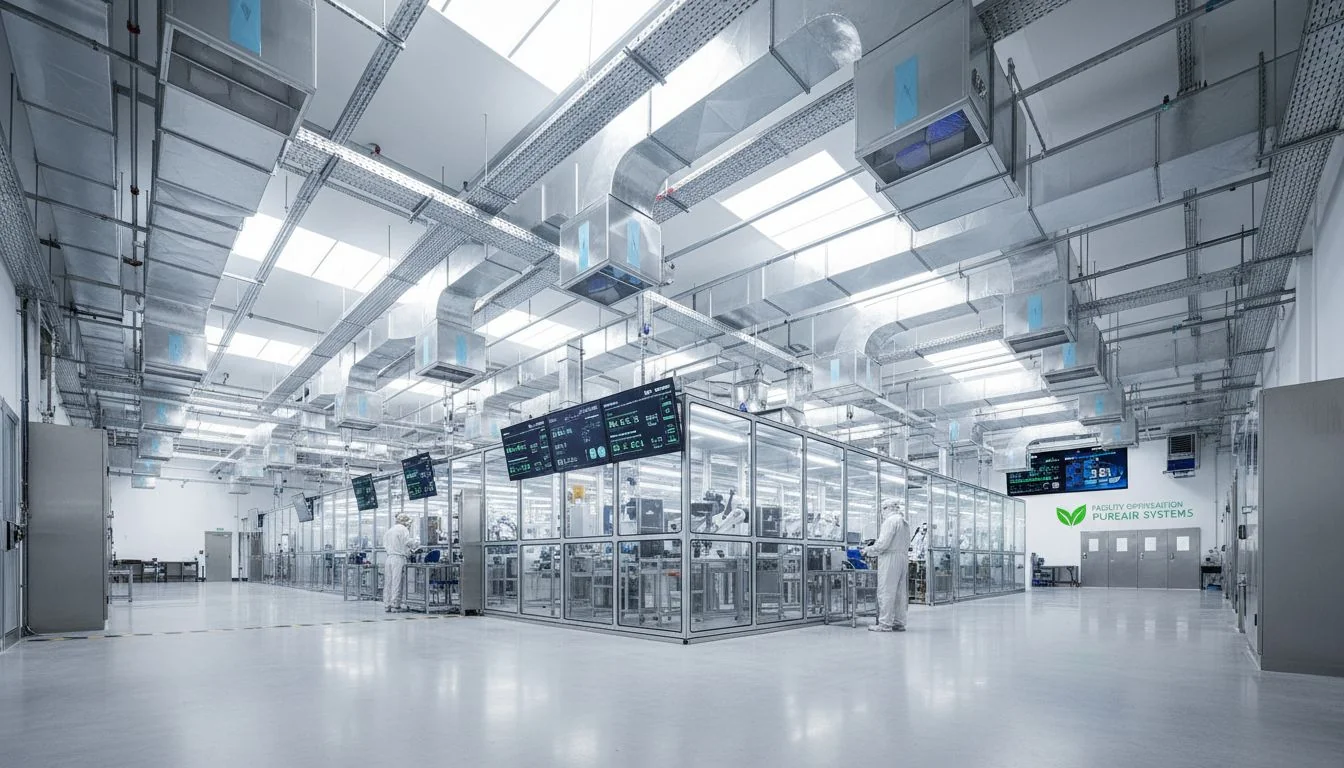 factory floor with clean air systems