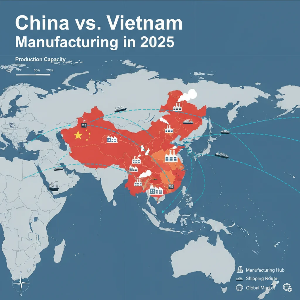 Featured image for Is it Better to Manufacture in China or Vietnam in 2025?