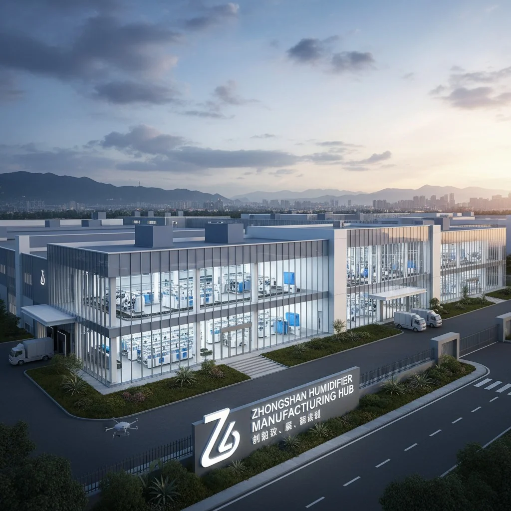 Featured image for Why Zhongshan, China Is the Rising Hub for Global Humidifier Manufacturing