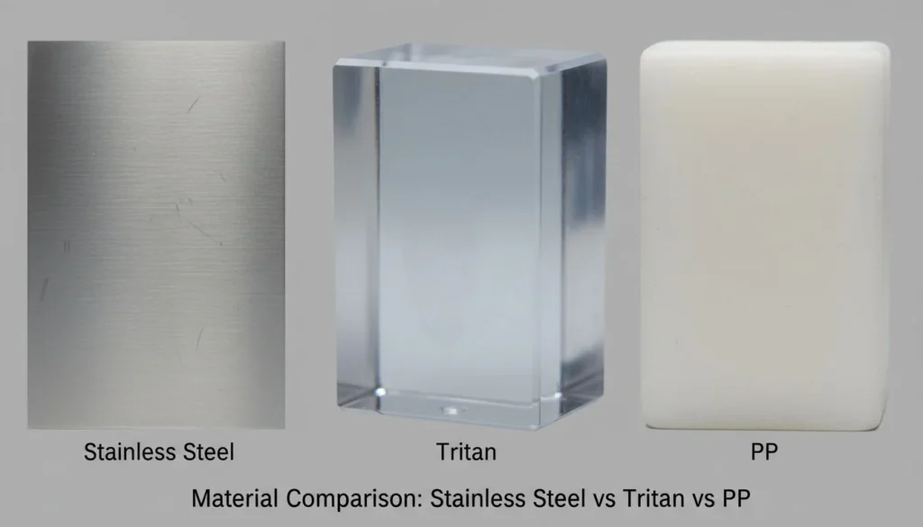 Featured image for Understanding Material Safety in Water Appliances: Stainless Steel vs Tritan vs PP