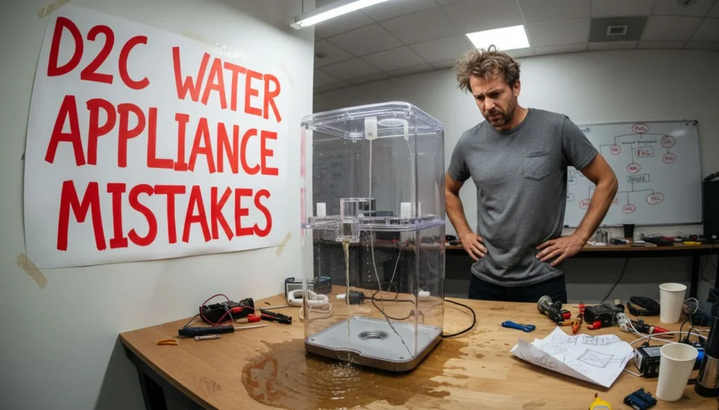 Featured image for The Most Common Mistakes D2C Brands Make When Developing Water Appliances