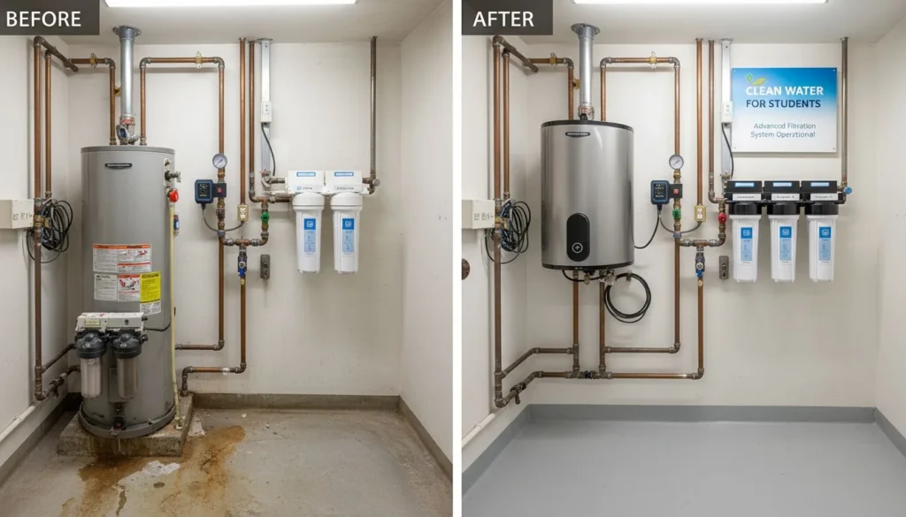 Featured image for Under-Sink vs Wall-Mounted Water Filtration for Schools: Which Retrofit Is Easier?
