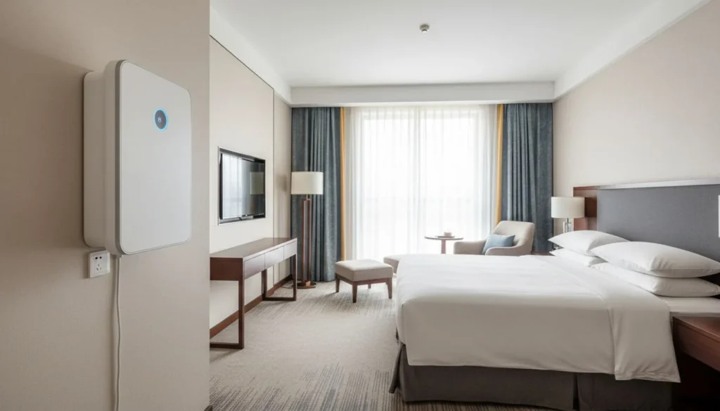 Featured image for Why Hotels Should Consider Wall-Mounted Air Purifiers for Guest Rooms