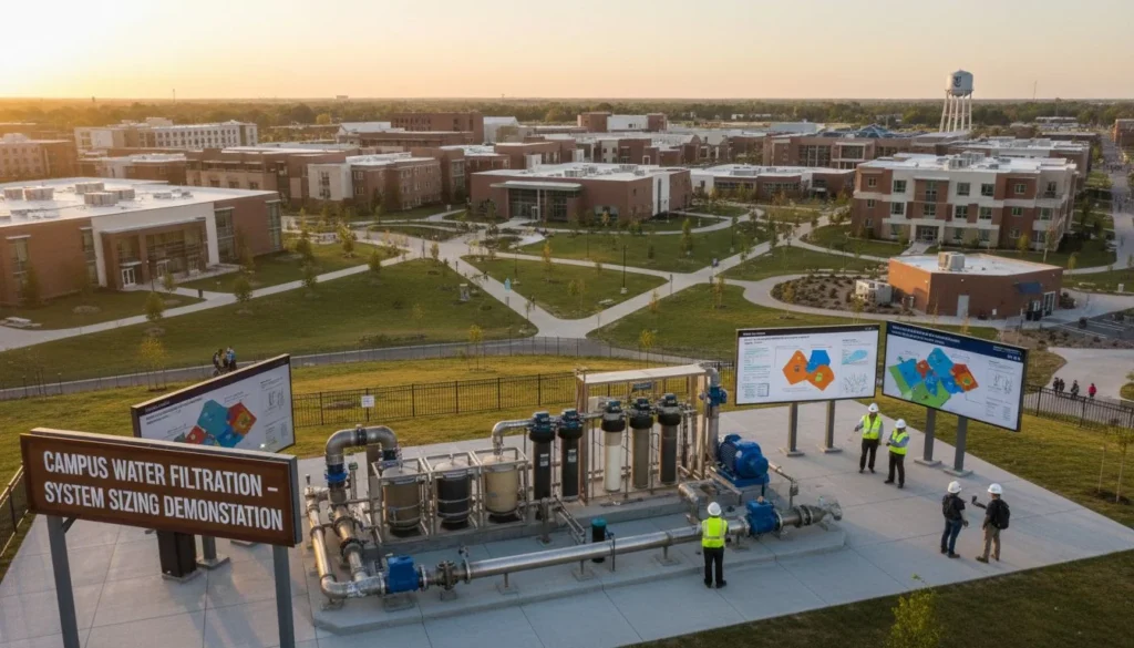 Featured image for How to Size Water Filtration Systems for Residence Halls and Campus Common Areas