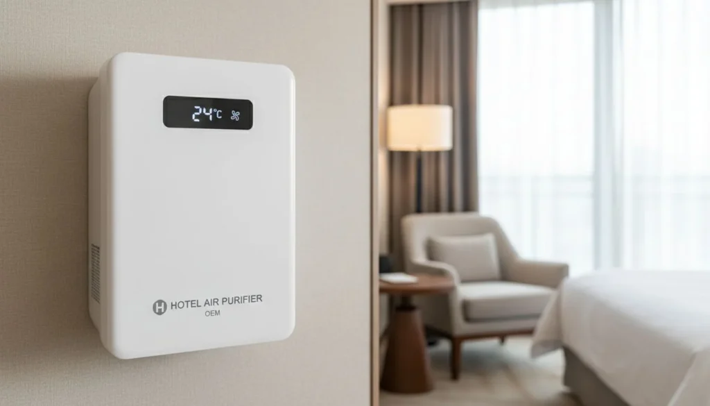 Featured image for OEM Wall-Mounted Air Purifiers for Hotels: What Buyers Should Evaluate