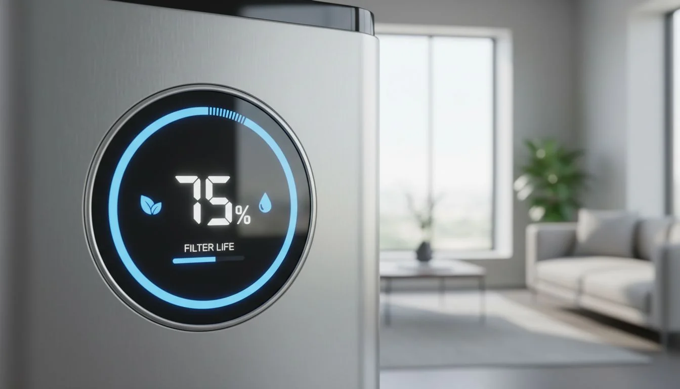 filter life indicator design