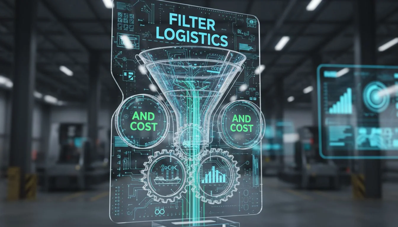 filter logistics and cost