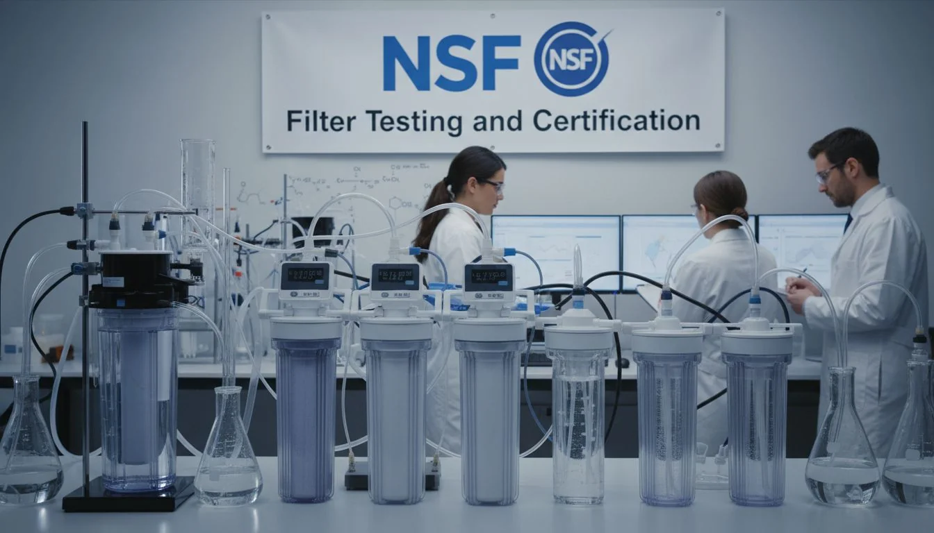 water filter testing and certification NSF