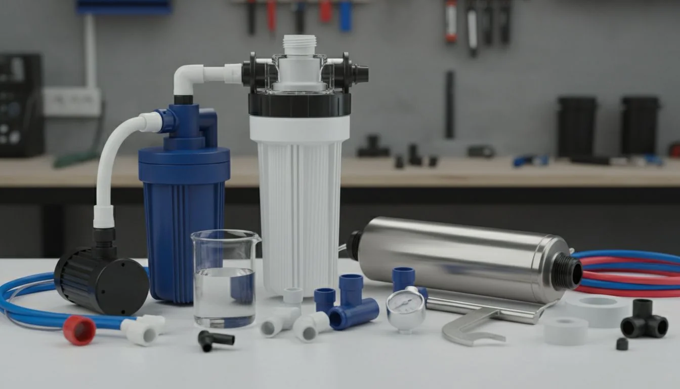 Filtration system components Water filtration system components
