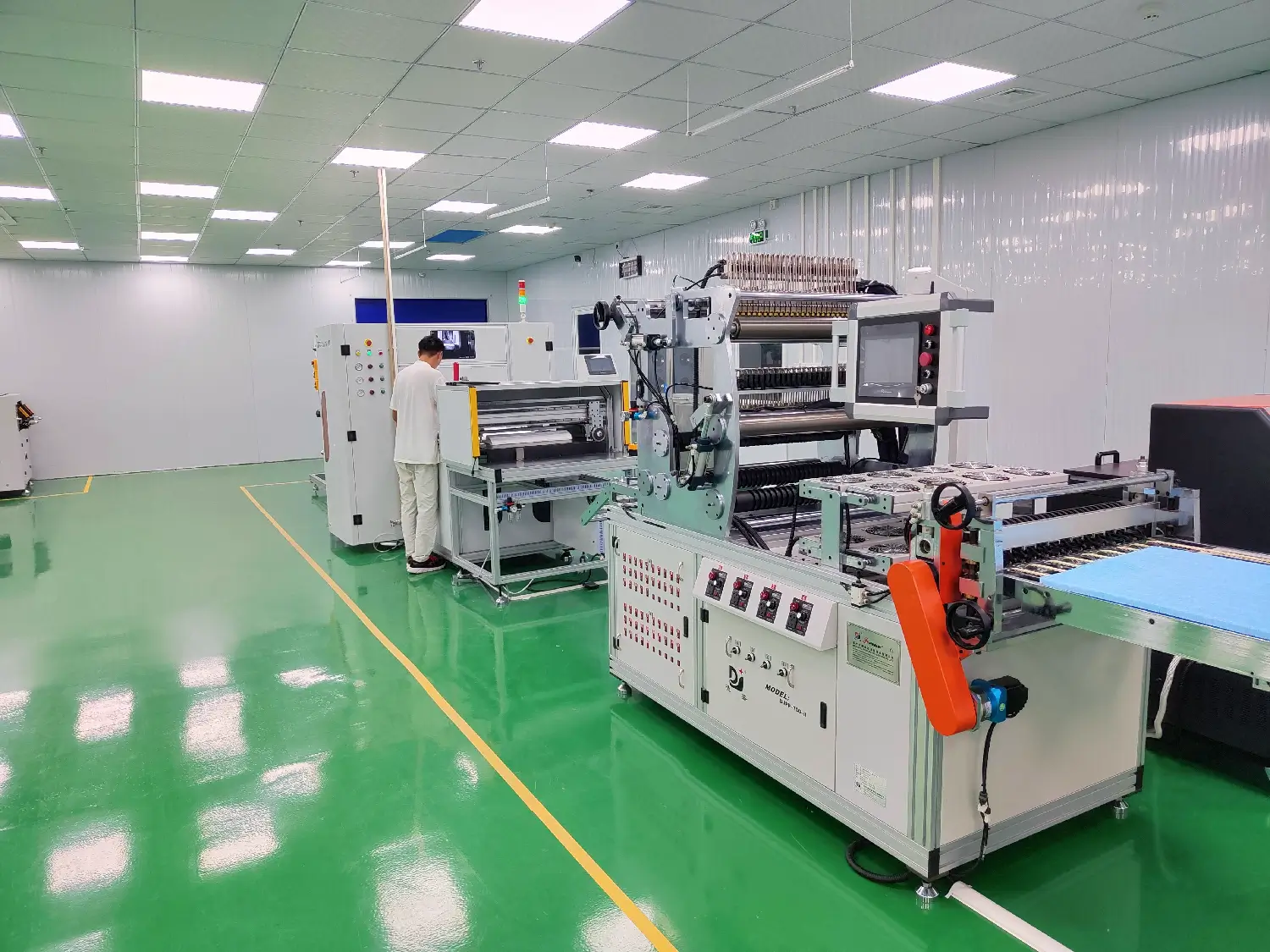 folding filter production 2