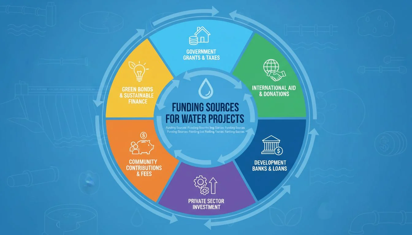 Funding sources Funding sources for water projects