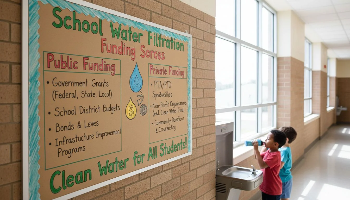 School water filtration funding sources