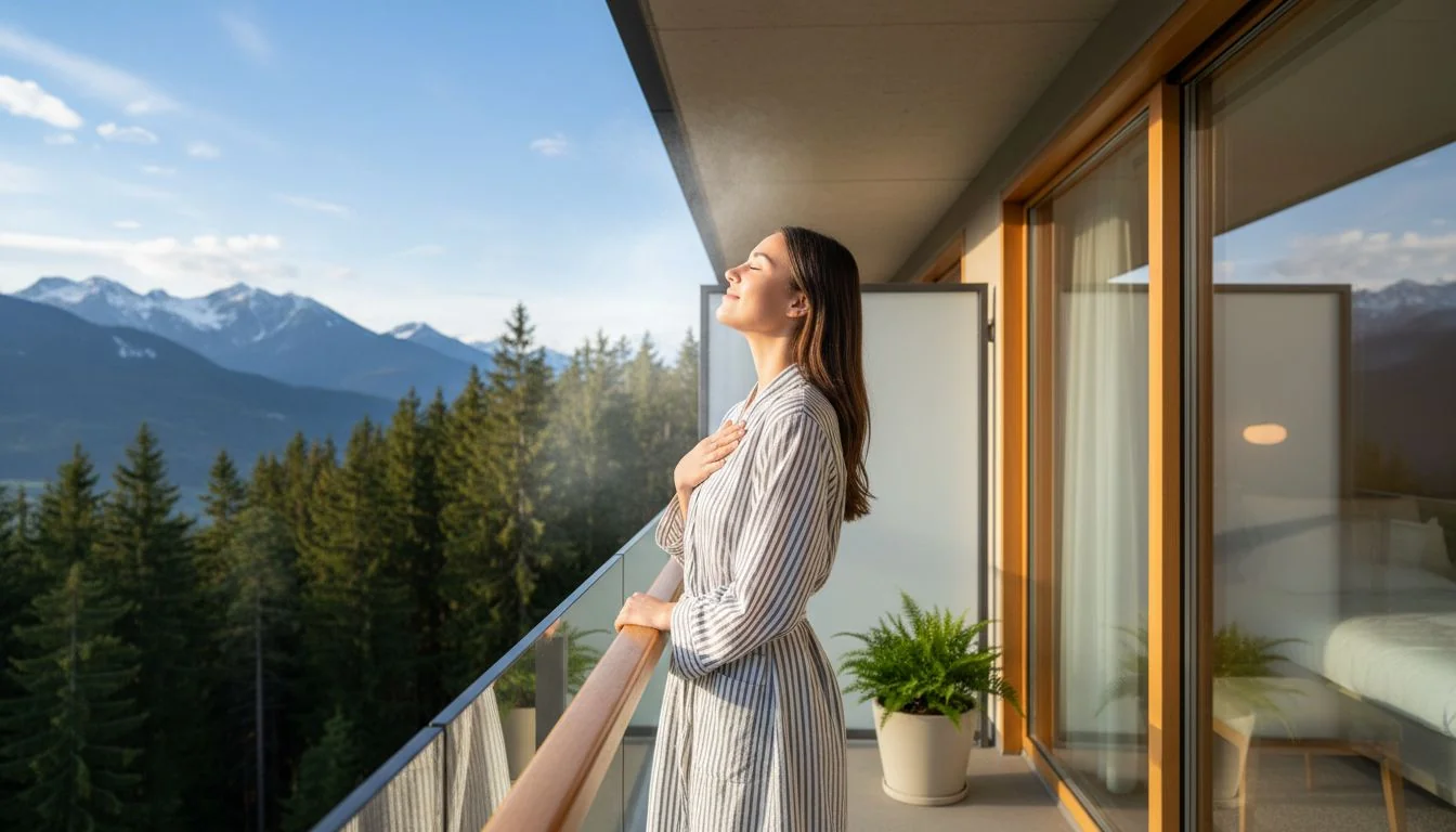 Guest Breathing Clean Air hotel guest breathing clean air