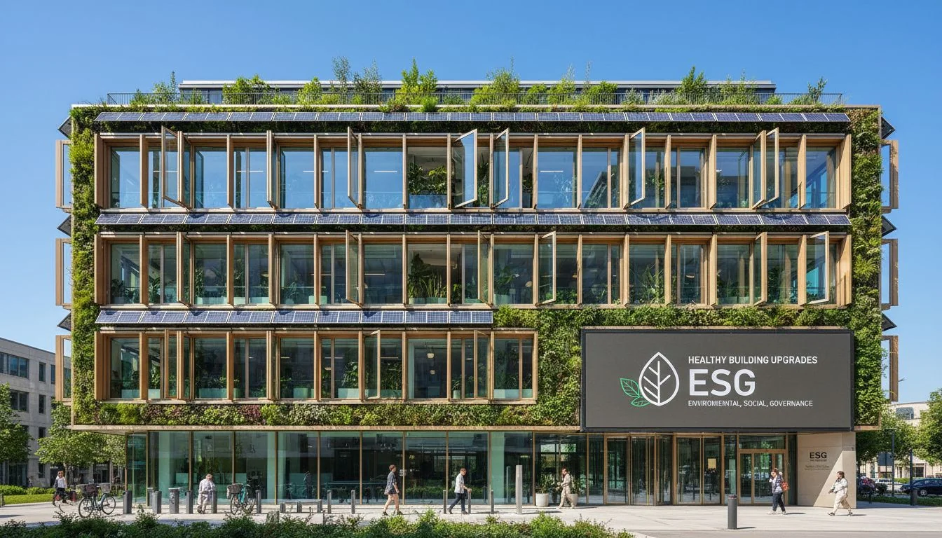 Healthy Building ESG healthy building upgrades ESG